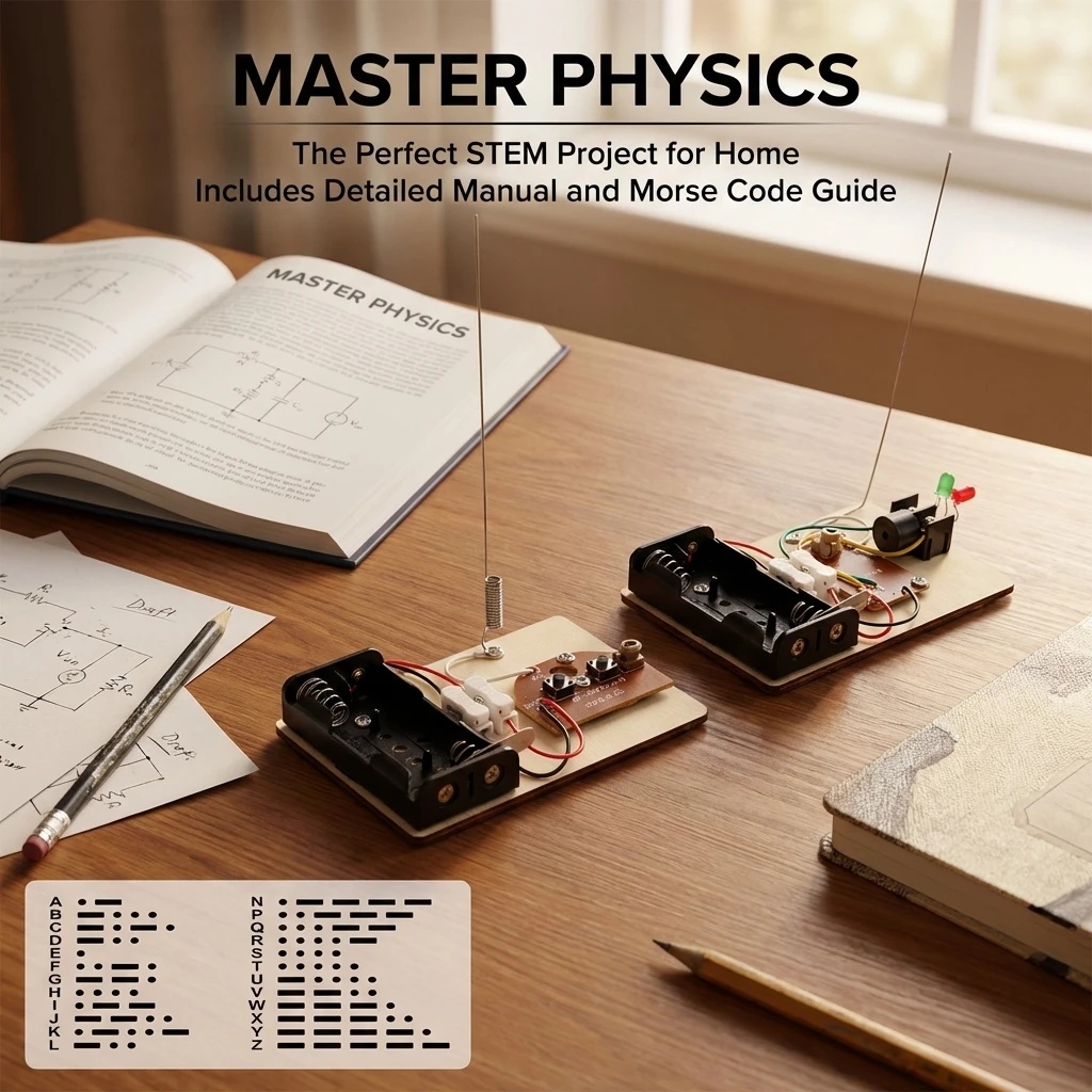 Science Hobbyist - Máquina de Telegrafia DIY Divertida e
