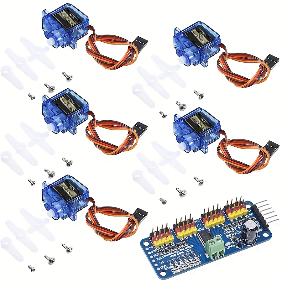 Robot Arm Motor - 5 motores servo SG90 9G +