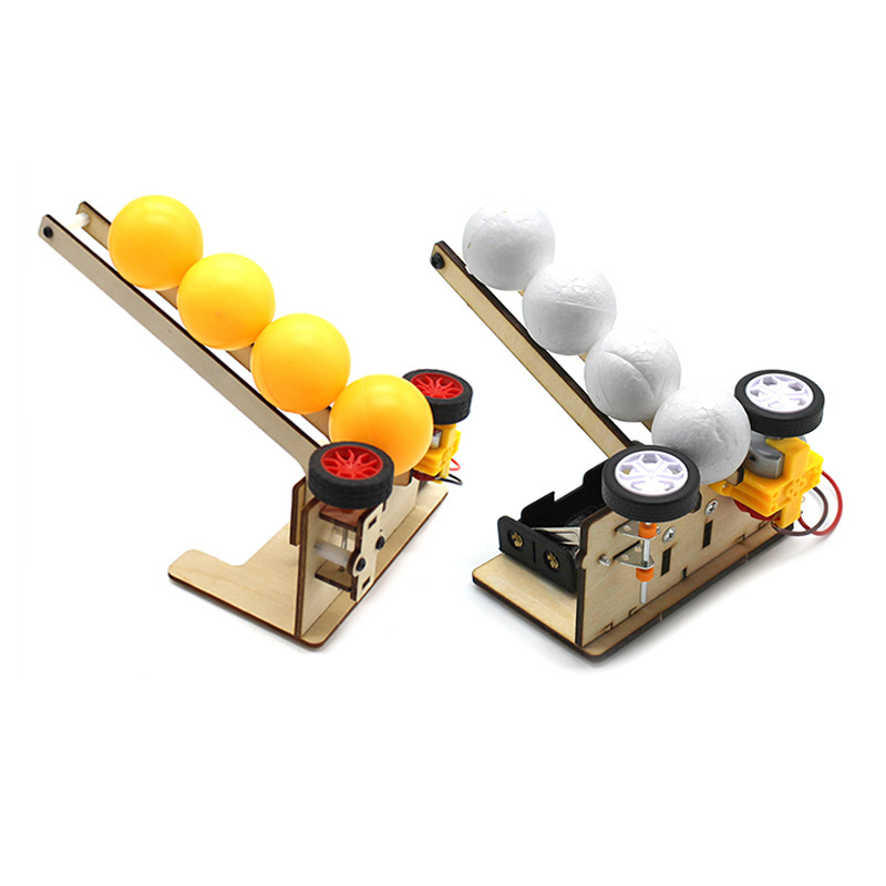 Science Toys Diy - Dispositivo de bola de lançamento automático