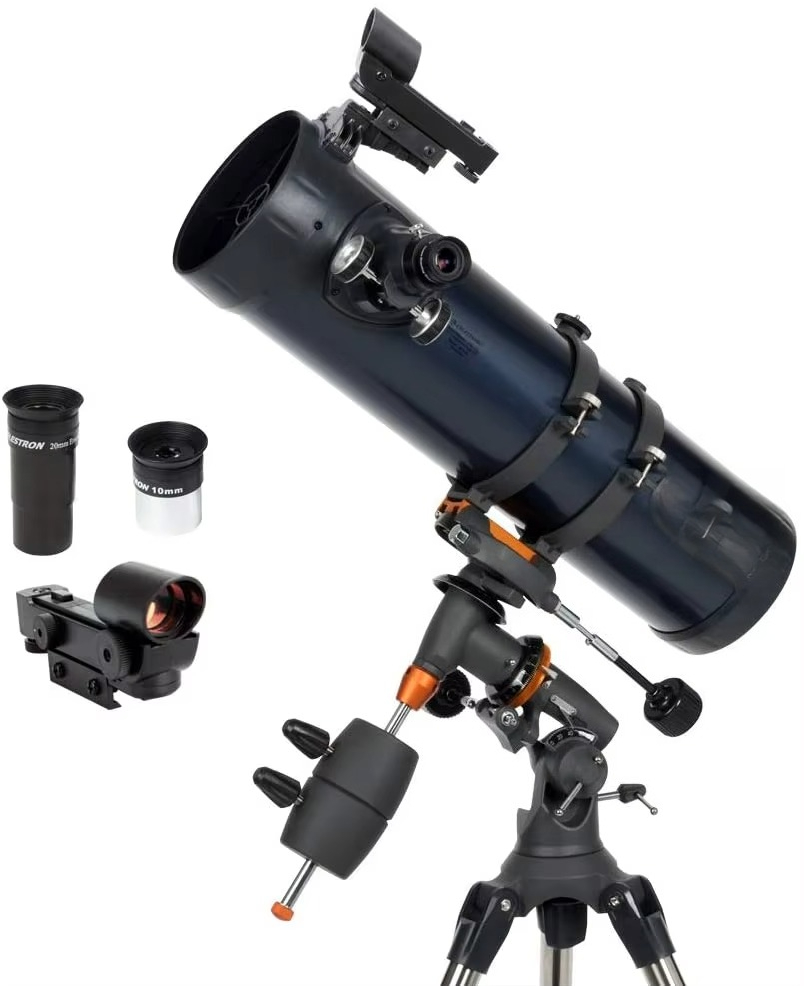 Telescope Reflector 130 - Celestron - Telescópio Newtoniano AstroMaster 130EQ