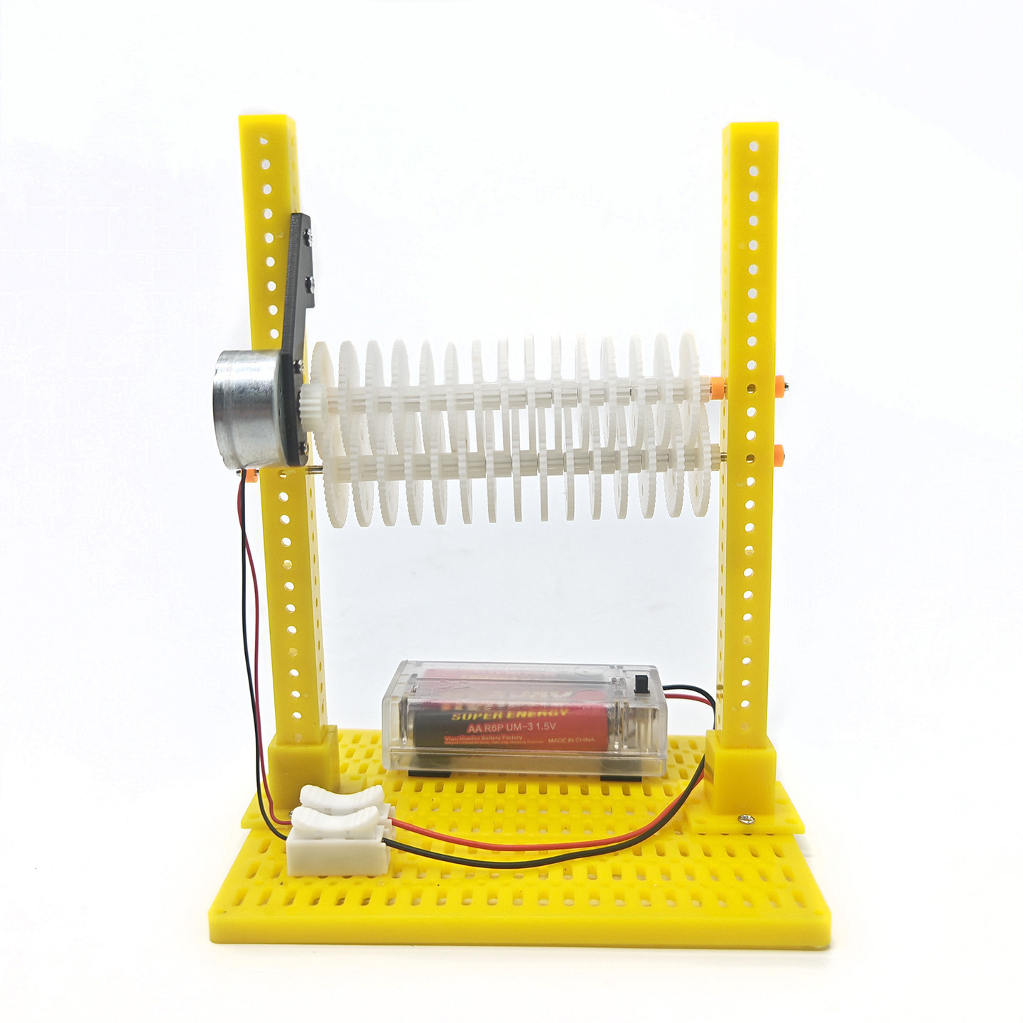 Science Toys Diy - Quebra-Cabeça de Engrenagens para Crianças No.