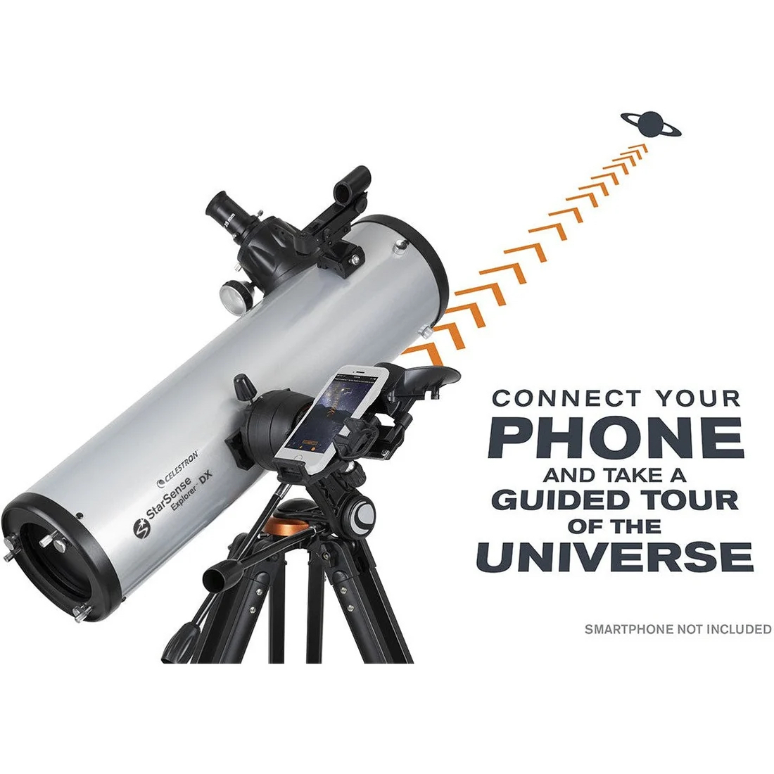 Telescope Reflector 130 - Celestron StarSense Explorer DX130AZ Telescópio refletor