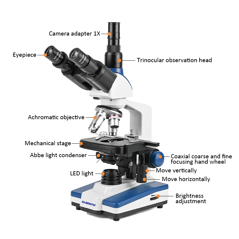 Microscópio Biológico Profissi - Microscope Compound 40X avaliação e preço