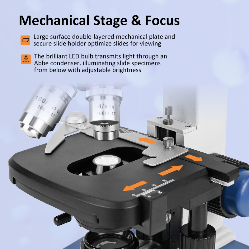 Microscópio Biológico Profissi - Microscope Compound 40X avaliação e preço