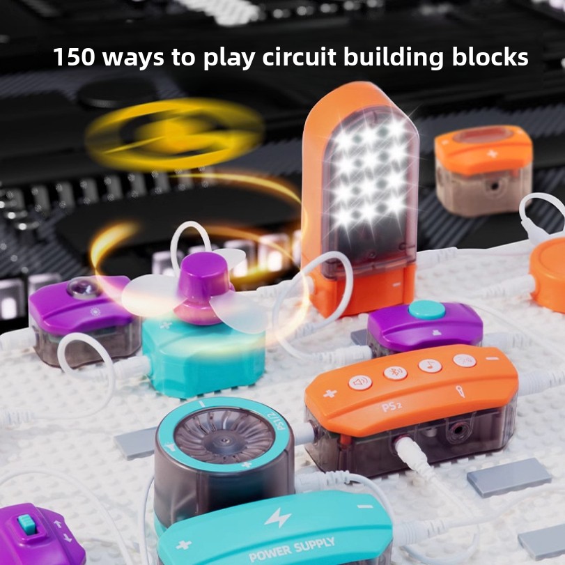 Circuito experimento blocos de - Science Toys Diy avaliação e preço