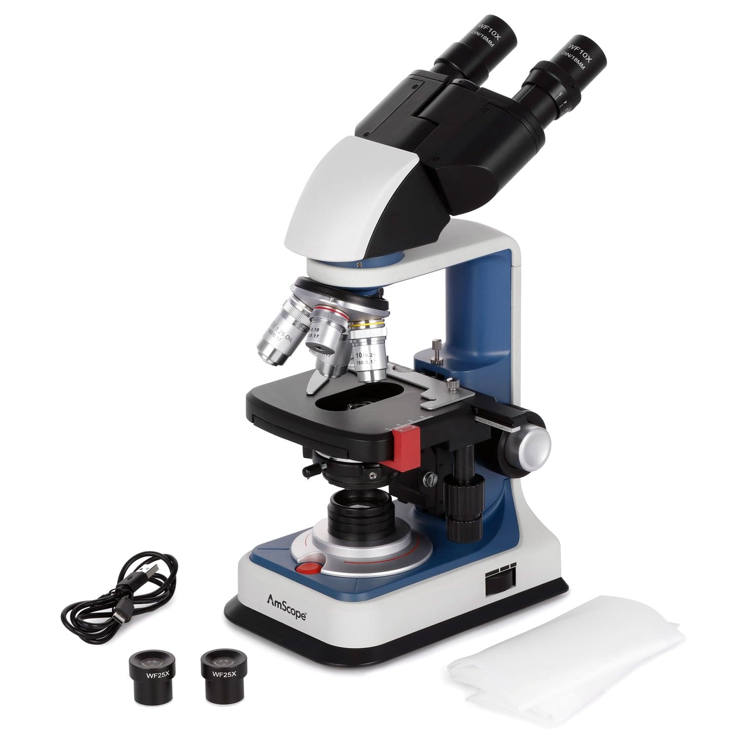 Microscópio Binocular Composto - Microscope Compound 40X avaliação e preço