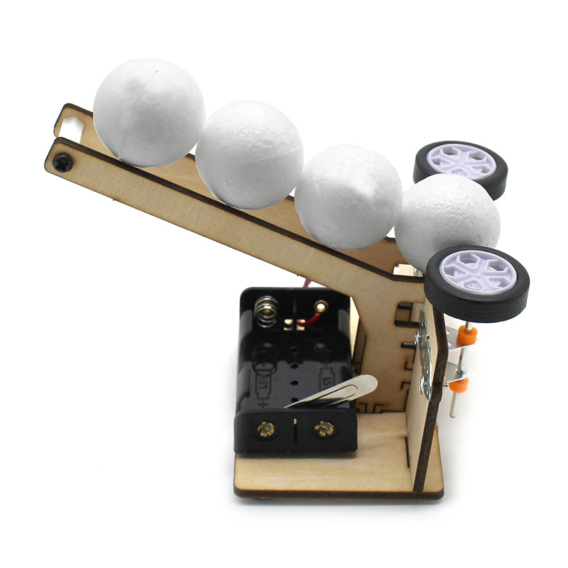 Dispositivo de bola de lançame - Science Toys Diy avaliação e preço
