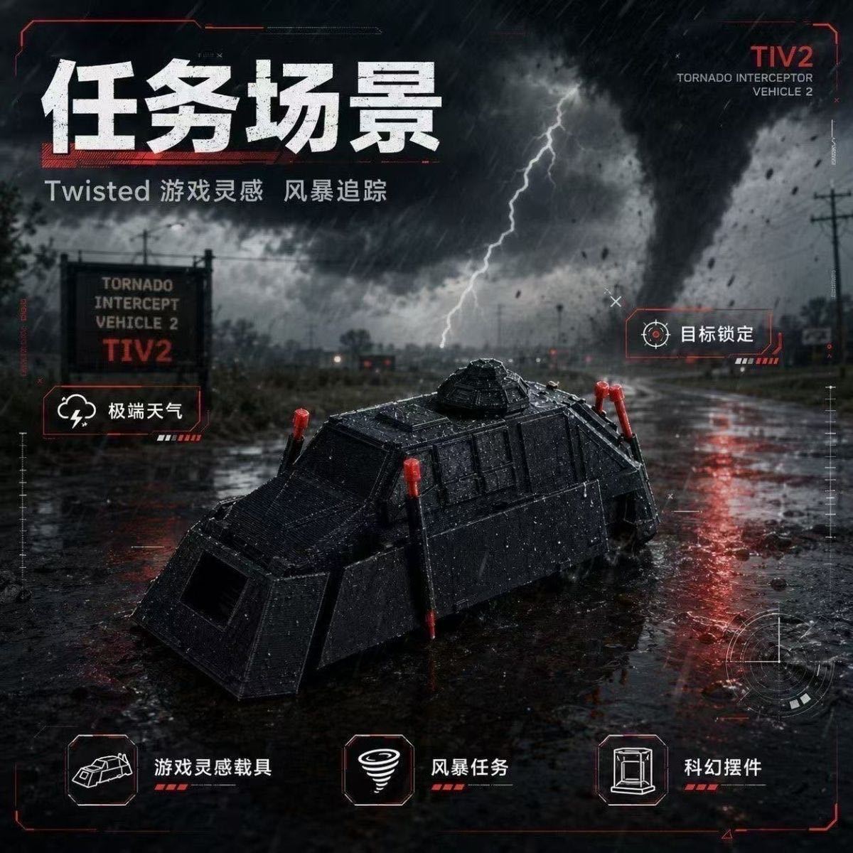 Modelo Estático TIV2 Tornado I - Science Hobbyist avaliação e preço