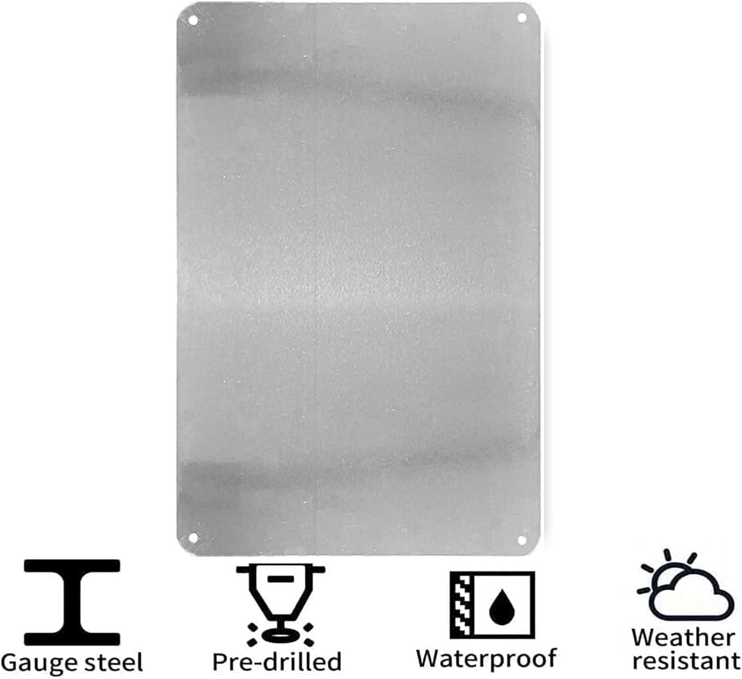 Placa de Metal Decorativa de P - Science Nursery avaliação e preço