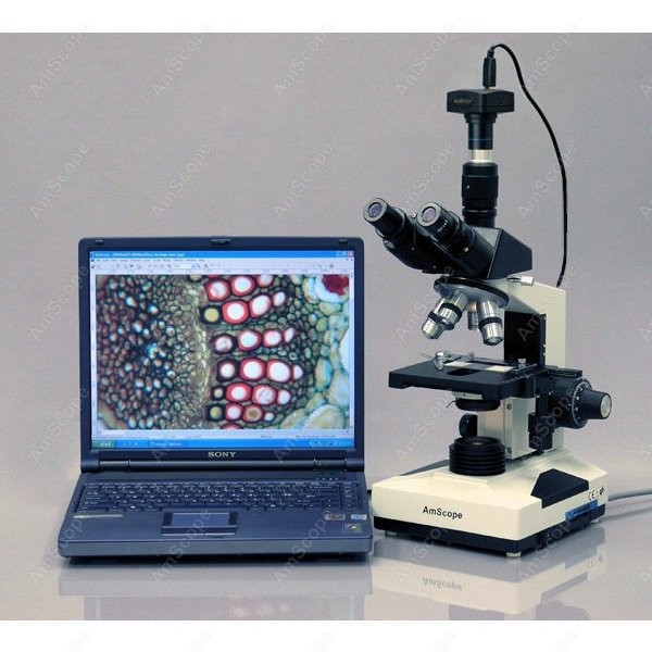 Microscópio Biológico Trinocul - Microscope Compound 40X avaliação e preço