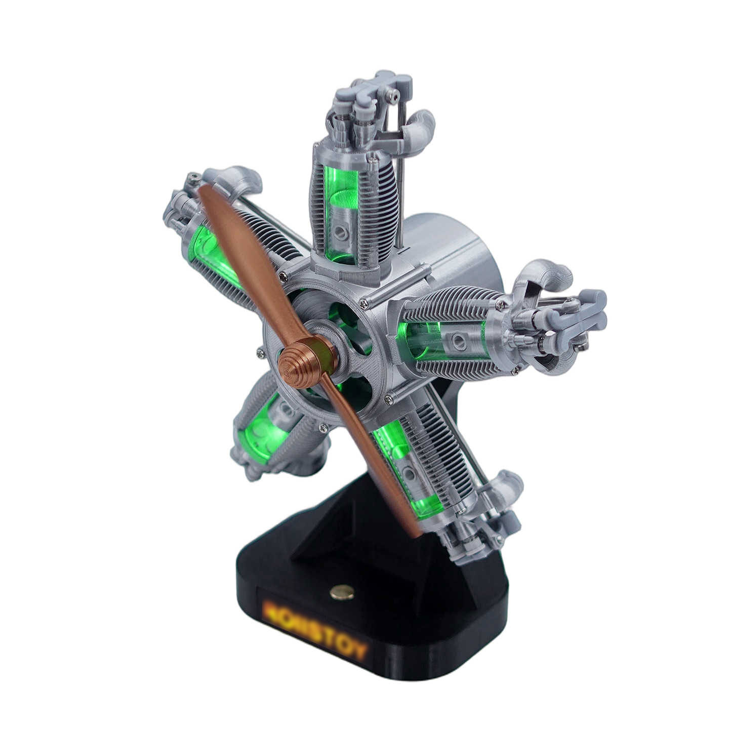 Modelo de Motor Radial de 5 Ci - Science And Hobby avaliação e preço