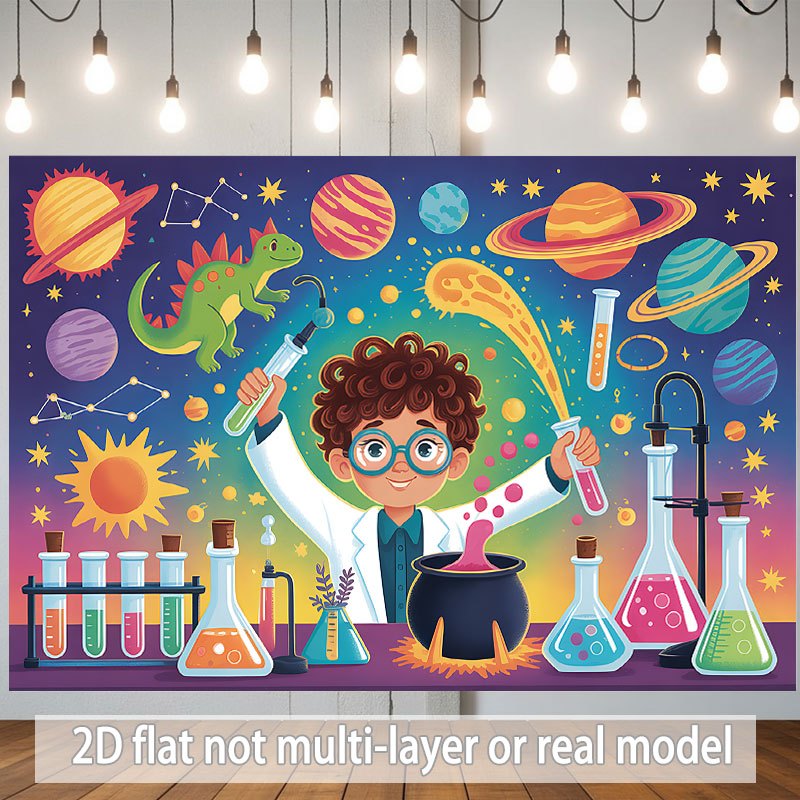 Tapeçaria de Parede Científica - Science Nursery avaliação e preço