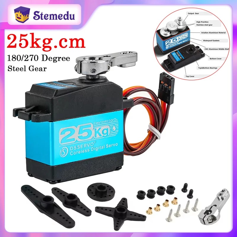 DS3225 Pro 25kg Coreless Digit - Robot Arm Motor avaliação e preço