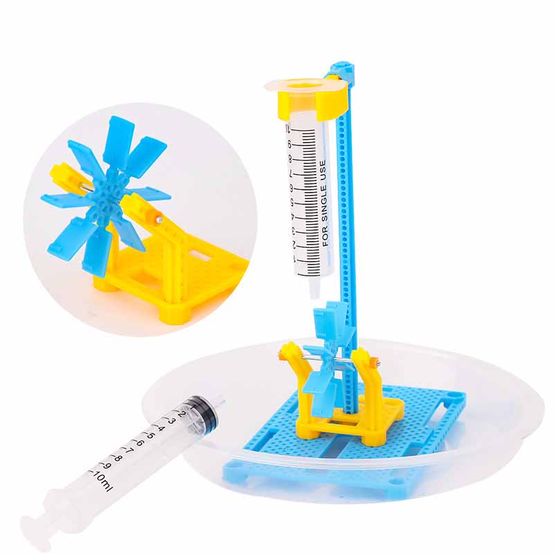 DIY Water Wheel Car Ciência e  - Science Toys Diy avaliação e preço