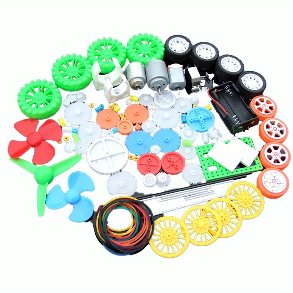 112 pçs kit de motor dc mini m - Science Toys Diy avaliação e preço