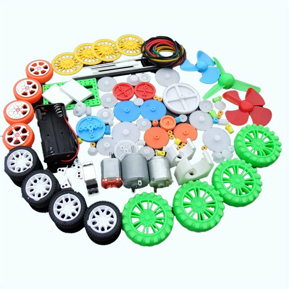 112 pçs kit de motor dc mini m - Science Toys Diy avaliação e preço