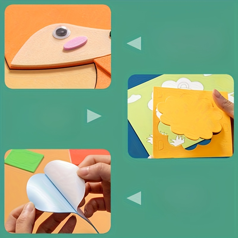 Adesivos 3D para Crianças, Des - Science Toys Diy avaliação e preço