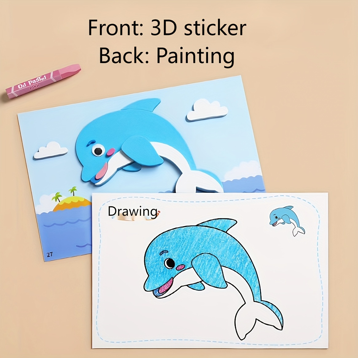 Adesivos 3D para Crianças, Des - Science Toys Diy avaliação e preço