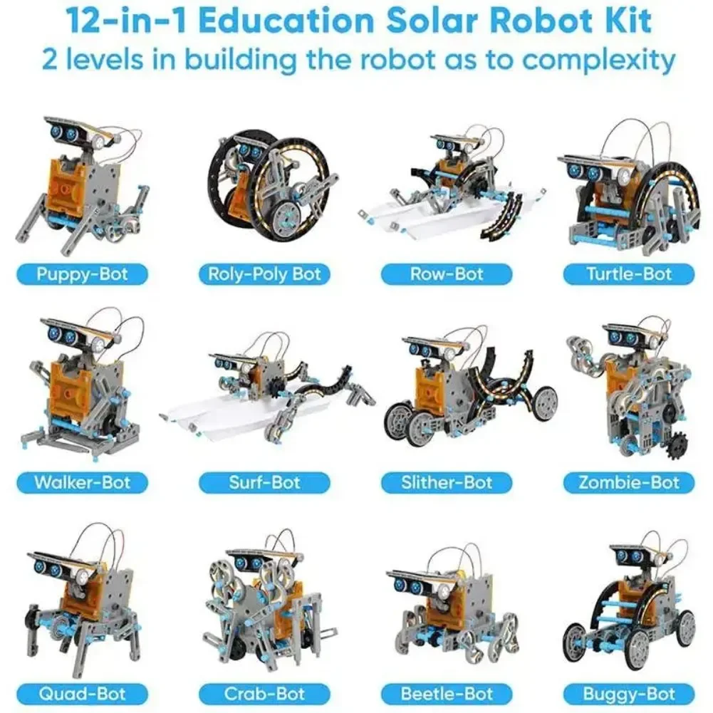 13 em 1 robô movido a energia  - Science Toys Diy avaliação e preço